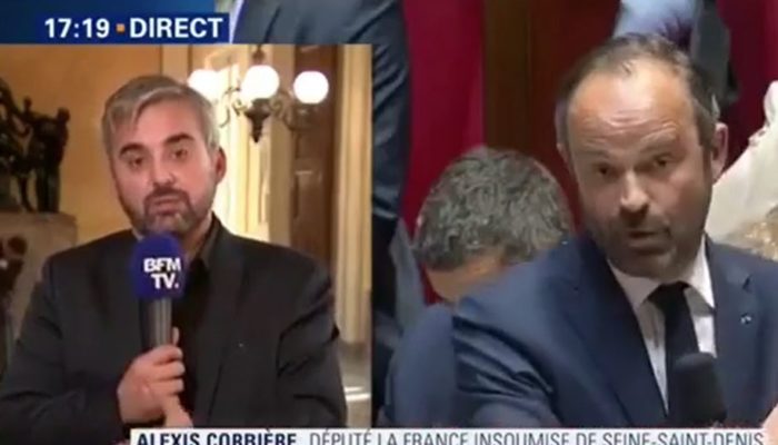 Alexis Corbière : duplex BFMTV sur le remaniement ministériel